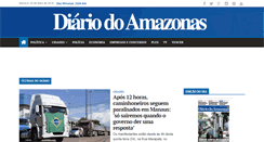 Desktop Screenshot of diariodoamazonas.com.br