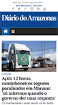 Mobile Screenshot of diariodoamazonas.com.br